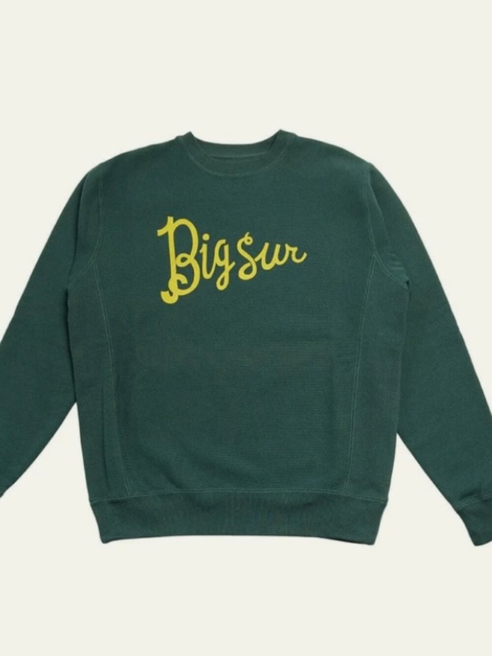 SeaVees – Slightly Choppy Big Sur Crew – Alpine Green